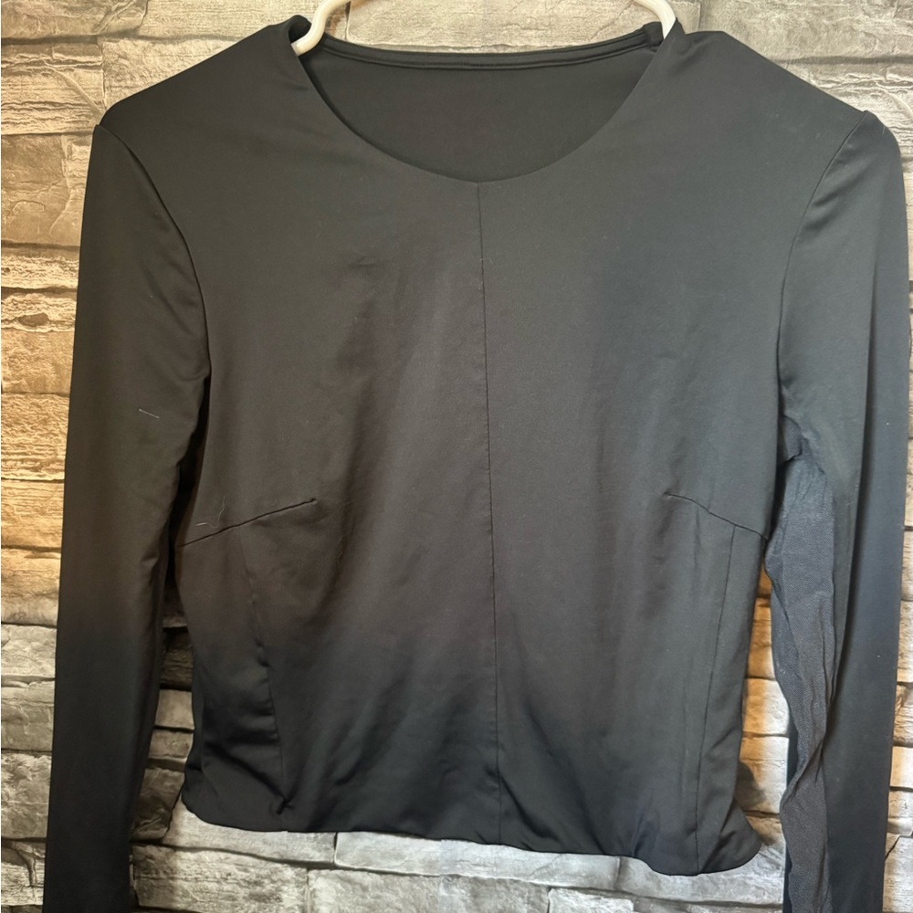 Lululemon Athletica Black Long Sleeve Top
